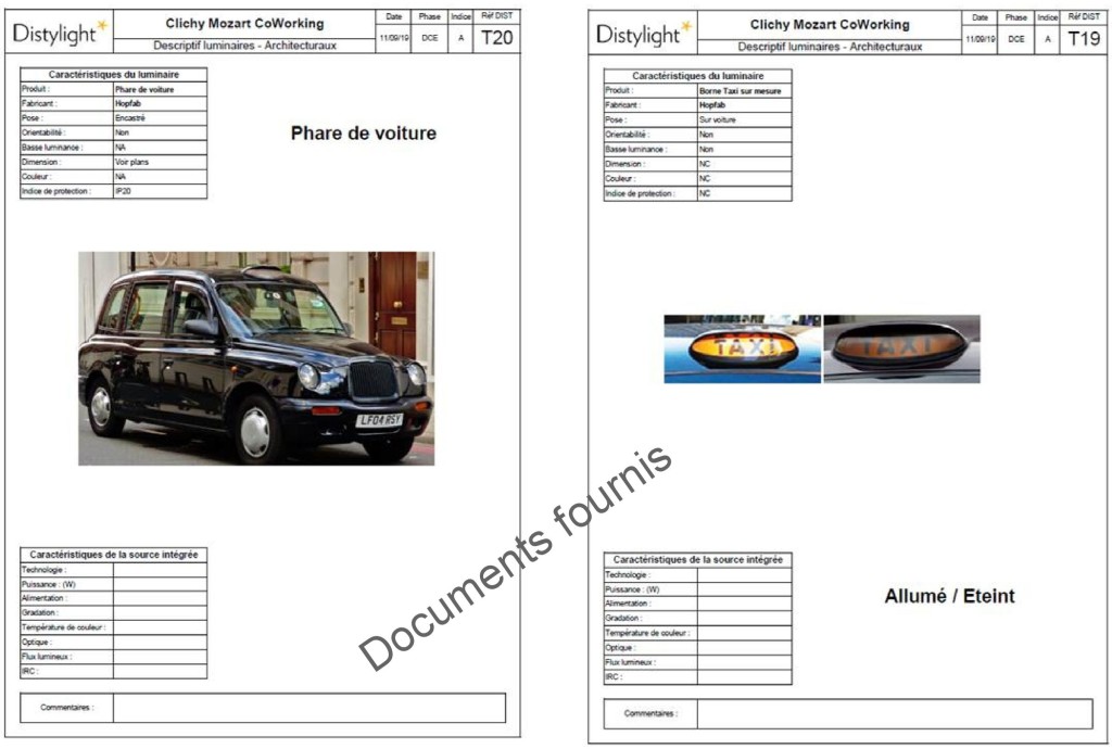Le seul document fourni pour le début de l'étude...